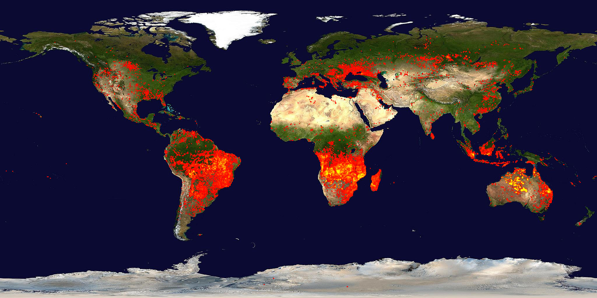 Карта пажаров на период 18.09.2011 - 27.09.2011